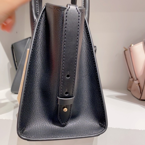 Michael Kors Avril Small Top-Zip Satchel in black - Picture 2 of 6